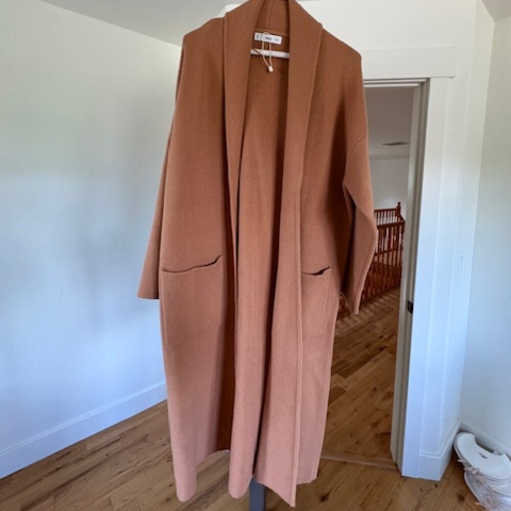 MNG Viral Sweater Trench Coat